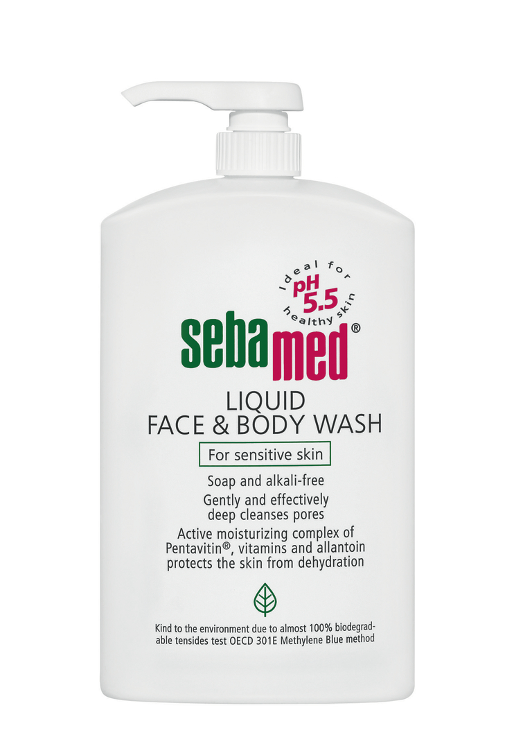 SEBAMED - Liquid Face & Body Wash - 1000ml